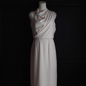 Donna Karan | NWOT New York Sleeveless Cowl Neck Faux Wrap Dress